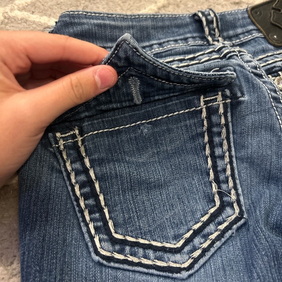 Miss Me Bootcut Jeans in Dark Blue - Picture 5 of 6